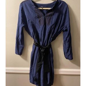 Madewell 100% silk dress